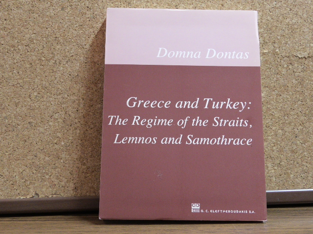 Greece And Turkey: The Regime of the Straits, Lemnos and Samothrace